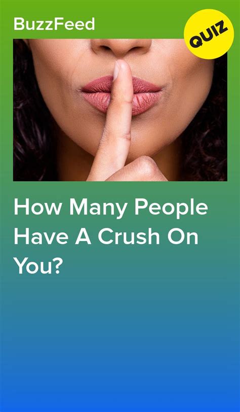 how many people have a crush on you quiz